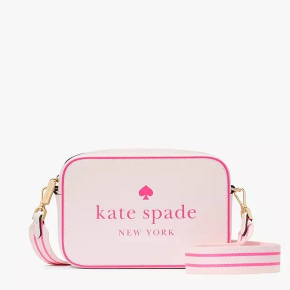 kate spade Handbags - Kate Spade Pink Snap To It Camera Crossbody Bag